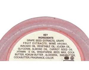 Bálsamo Labial de Pomelo Khadi Natural Wine con Cera de Abeja y Manteca de Karité 10g, Bálsamo Labial Herbal para Labios Suaves - Product Image 2