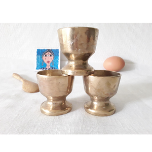 Porta Huevos de Latón Artesanal de Calidad Increíble, con Logotipo Personalizado, Accesorios de Cocina, Porta Huevos de Latón en Oferta - Product Image 2