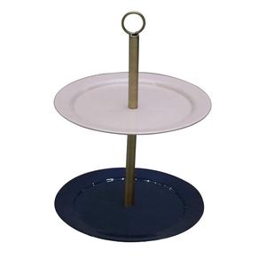 Support à gâteaux en métal à 3 niveaux, prix de gros, pour hôtels et restaurants, présentoir à desserts et gâteaux pour fêtes d'anniversaire, qualité alimentaire - Product Image 5