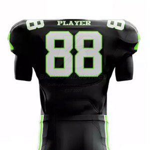 High Performance Polyester American Football Uniform Customizable Options Flexible Design Breathable Fabric for School Club - Product Image 6