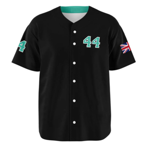 Maillots de baseball personnalisés respirants, anti-humidité, imprimés par transfert thermique, 100 % polyester, uniformes d'équipe, broderie de logo, boutons - Product Image 2