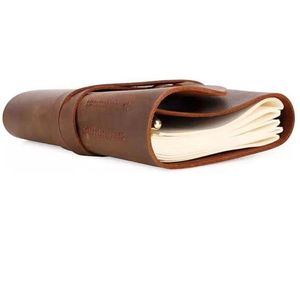 Vintage <b>A5</b> Leather Hardcover Notebook with Sewing Binding Planner <b>Diary</b> Travel Journal Gift Box - Product Image 4
