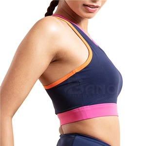 2024 último diseño de secado rápido transpirable gimnasio sujetador elasticidad compresión Color personalizado Crop Top Sujetador deportivo Yoga correr de talla grande - Product Image 1