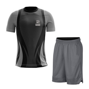 Custom Printed Soccer Uniform Lightweight Football Team Uniform With Logo And Player <b>Name</b> Soccer Uniform - Product Image 1