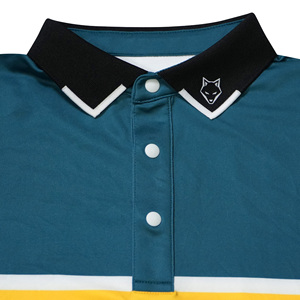 Nueva Llegada, Camisetas de Golf de Manga Corta para Hombre, con Logotipo Personalizado OEM, Impresión Digital, Secado Rápido, Colores Lisos - Product Image 5