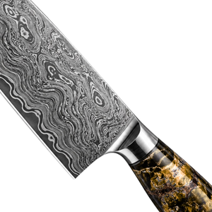 Couteau de cuisine Damas fait main, directement de l'usine, pour chef professionnel, lame tranchante, manche confortable, vente en gros - Product Image 5
