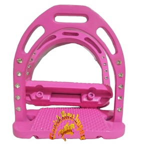 ใหม่ 2024 ม้าม้าเอี๊ยมอลูมิเนียมน้ําหนักเบาม้าคริสตัล Jinn เอี๊ยมขายส่งที่กําหนดเองทําอุปกรณ์อาน - Product Image 4