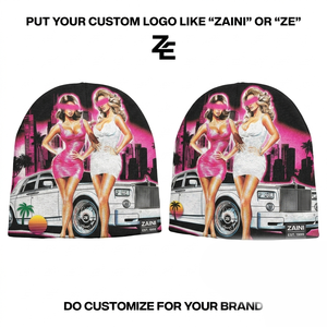 หมวกบีนนี่ ZAINI 220 GSM พรีเมียมอะคริลิคแบบอินเตอร์ล็อค หลายสี ออกแบบโลโก้ได้ตามต้องการ สำหรับทุกเพศ เหมาะสำหรับเล่นสกีและกิจกรรมกลางแจ้งในฤดูหนาว - Product Image 4
