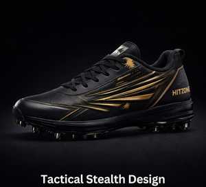 Zapatillas de Cricket con Tacos de Goma Antideslizantes, Agarre Fuerte, Calzado Deportivo para Exteriores, Entrenamiento y Partidos, Suministro al por Mayor - Product Image 2