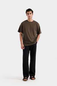 Camiseta de Algodón para Hombre con Logotipo Personalizado, Camiseta Lisa de Manga Corta Informal, Proveedor Mayorista, Camiseta de Algodón para Hombre, Cuello Redondo, Lisa e Informal - Product Image 2