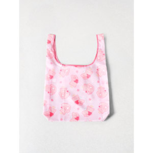 กระเป๋าช้อปปิ้งพับได้รูปหัวใจสีชมพูอุปกรณ์เสริมในตลาดที่เป็นมิตรกับสิ่งแวดล้อมที่ทันสมัย - Product Image 1