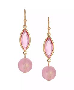 Orecchini Pendenti con Perline in Vetro e Acrilico |   2028 - Product Image 2