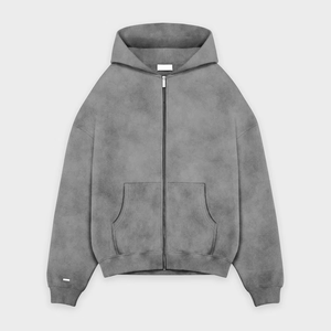 Sweat à capuche en molleton tricoté respirant anti-rides tendance pour tenues décontractées et superpositions par temps frais toute saison - Product Image 1