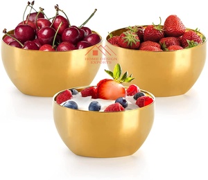 ตะกร้าใส่ผลไม้สแตนเลสตะกร้าลวดสไตล์โมเดิร์นเคลือบทองแดงตะกร้าใส่ของแฮนด์เมดปรับแต่งได้ดีที่สุด - Product Image 6