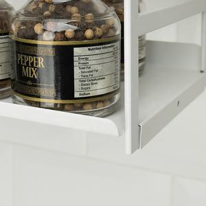 Organizador de almacenamiento colgante de Metal de diseño KD, soporte para especias, estante de almacenamiento de cocina para armarios de cocina, estante colgante para especias - Product Image 6