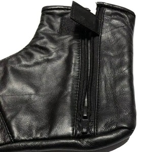 <b>Men</b> Genuine Leather <b>Socks</b> Zipper Ankle <b>Socks</b> Breathable Anti-Slip Thermal Winter Casual Foot Covers - Product Image 4