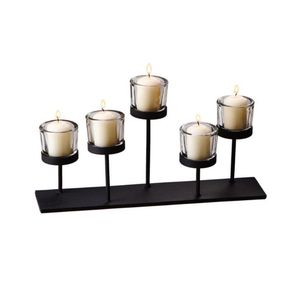 Modern Nordic Brass Metal Frame Glass House Candle Holder Wall Hanging <b>Tealight</b> <b>Lantern</b> Luxury Wedding Table Decor tlight Holder - Product Image 4