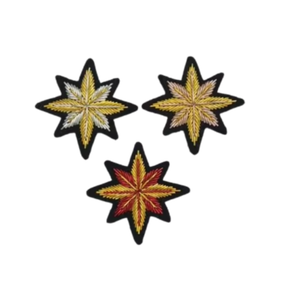 Parches Bordados Bullion Starburst - Product Image 1