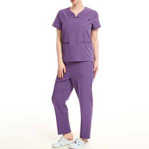 Hospital Uniforms Scrubs Customized Design Unisex Joggers <b>Nursing</b> Scrubs Polyester/Cotton scrub uniforms - Product Image 5