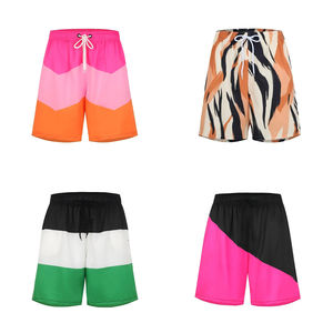 Shorts de bain pour hommes très élastiques, best-sellers - Séchage rapide, logo personnalisé, impression par sublimation, tissu en toile écologique, anti-UV - Product Image 6