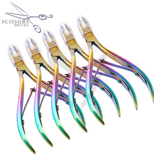 Coupe-ongles jetables personnalisés de qualité chirurgicale en acier inoxydable, outil de manucure à large ouverture pour les doigts - Product Image 1