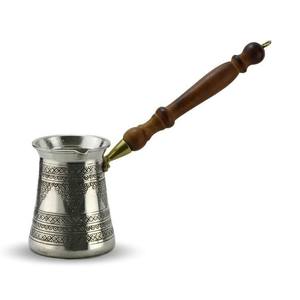 Cafetière turque en cuivre de haute qualité, pot à café arabe, chauffe-café Cezve pour cuisine, café, restaurant - Product Image 6