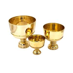 ชุดถาดชามทองเหลือง10 "ทำจากทองเหลืองแท้สำหรับตกแต่งบ้านโรงแรมผสมของฝากสไตล์โมเดิร์นแบบดั้งเดิม - Product Image 5