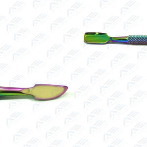 ชุดเครื่องมือทำเล็บมือดันหนังกำพร้าแบบมืออาชีพชุดเครื่องมือทำเล็บมือดันหนังกำพร้าสีเงิน - Product Image 6