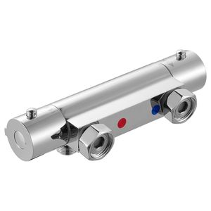 Miscelatore Termostatico per Doccia con Blocco di Sicurezza, Valvola Trim 100°F per Acqua Calda e Fredda, per Vasca e Doccia - Product Image 1