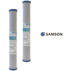 Cartouche de filtre à charbon actif durable en noix de coco 20 pouces pour système d'eau – Élimination supérieure des odeurs - Product Image 1