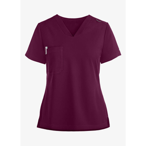 Women Hospital Scrubs Uniforms Custom Size & Color Spandex Polyester Scrub Uniform <b>Sets</b> Workwear Athletic Scrub Uniform - Product Image 5