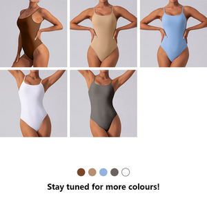 Combinaison de sport unisexe de haute qualité, fabriquée en usine OEM, design brodé uni, haute élasticité, 100% polyester, écologique - Product Image 4