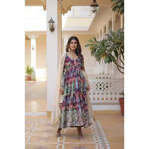 ชุดตัดเย็บพร้อมชุด dupatta ของ Sanaya'-125ชนะ - Product Image 5