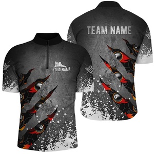 Chemise polo personnalisée pour billard, chemise de billard personnalisée pour hommes, chemise de billard personnalisée pour joueurs de billard - Product Image 4