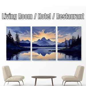 Arte de Pared en Lienzo Impreso con UV Personalizado, Pintura en Lienzo HD para Decoración de Paredes de Sala de Estar, Hotel, Restaurante - Product Image 2