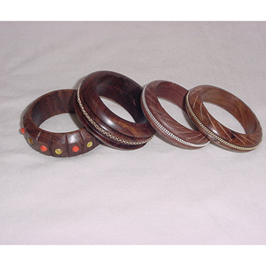 Wooden <b>Bracelet</b> with Traditional Handmade Design Women's Fashion Wooden <b>Bangle</b> Jewelry - Product Image 2