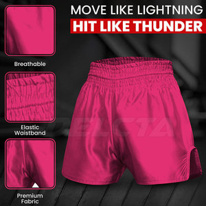 Personaliza tus propios shorts de Muay Thai hechos de poliéster, kimono de Jiu Jitsu, shorts de Muay Thai - Product Image 4