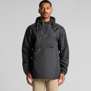 <b>Men</b> High Quality Hooded Winter Windbreaker <b>Jacket</b> Lightweight Casual Outdoor Soft Breathable Waterproof Regular Fit Outerwear - Product Image 3