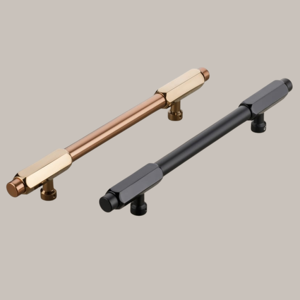 High Quality Aluminum Alloy Cabinet Drawer Handle Wardrobe <b>Door</b> <b>Knob</b> Durable Anti Oxidation Hardware Fitting - Product Image 1