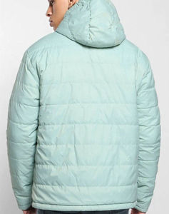 Top Trending OEM Men's Hooded <b>Waterproof</b> Puffer <b>Jacket</b> with Front Logo Personalized Design for <b>Winter</b> Low Price Sale - Product Image 5