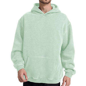 Sweat-shirts en polaire pour hommes avec tissu respirant à séchage rapide, logo personnalisé, poche intégrée, 100% coton, style streetwear - Product Image 1