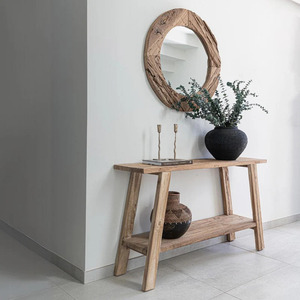 โต๊ะคอนโซลไม้สัก Java Furni Craft รุ่น Consul 002  งานฝีมือ  ตกแต่งสไตล์ธรรมชาติ  ปรับแต่งขนาด/สีได้ สำหรับใช้ภายในอาคาร - Product Image 6