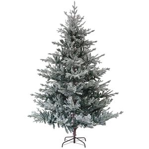 Albero di Natale Artificiale in Pino Nordico da 2,3 m con 1218 Punte Innevate, Supporto Pieghevole in Metallo, Facile Montaggio, Albero di Natale con Cerniere - Product Image 2