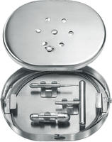Kit de varices manuel réutilisable en acier inoxydable FIDA certifié ISO13485 pour la chirurgie de stripping des veines des jambes, instruments ambulatoires
