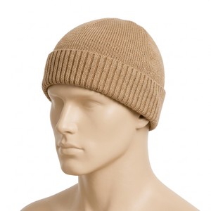 Gorro de punto acanalado con puño, gorro de lana con puño y gorro de invierno con puño para marcas de actividades al aire libre - Product Image 1