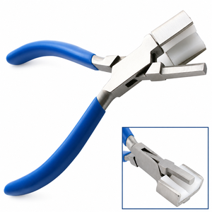 Alicates de nailon con cabeza metálica en forma de V para doblar y dar forma a joyas, herramienta ZetomedPro - Product Image 4