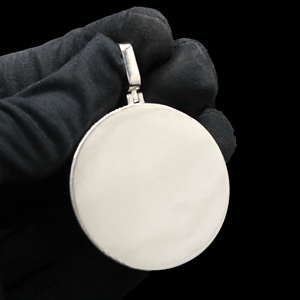 Colgante de Aleación Chapado en Oro con Diamantes Esmerilados Premium, Estilo Dinastía Real - Product Image 3