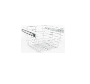 Panier pliable en acier inoxydable fait main avec supports pour le rangement sur la table basse - Lavable au lave-vaisselle ZAHID EXPORTS - Product Image 1