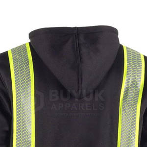 Chaqueta de Trabajo de Alta Visibilidad, Resistente al Viento, Transpirable, con Protección Contra Incendios, Reflectante, para Obras de Construcción, con Capucha, Impermeable - Product Image 6