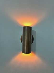 Minimalist Brass Cylinder <b>Wall</b> <b>Sconce</b> Round Indoor Home Decor <b>Lighting</b> Fixture Durable Design for Living Room - Product Image 4